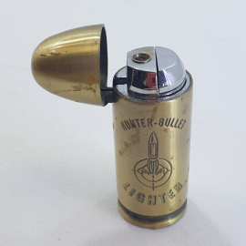 Металлическая зажигалка в виде патрона "Hunter-Bullet Lighter"
